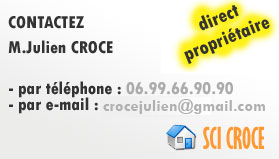 Contactez Julien Croce : 06.99.66.90.90 - julien@croce.fr